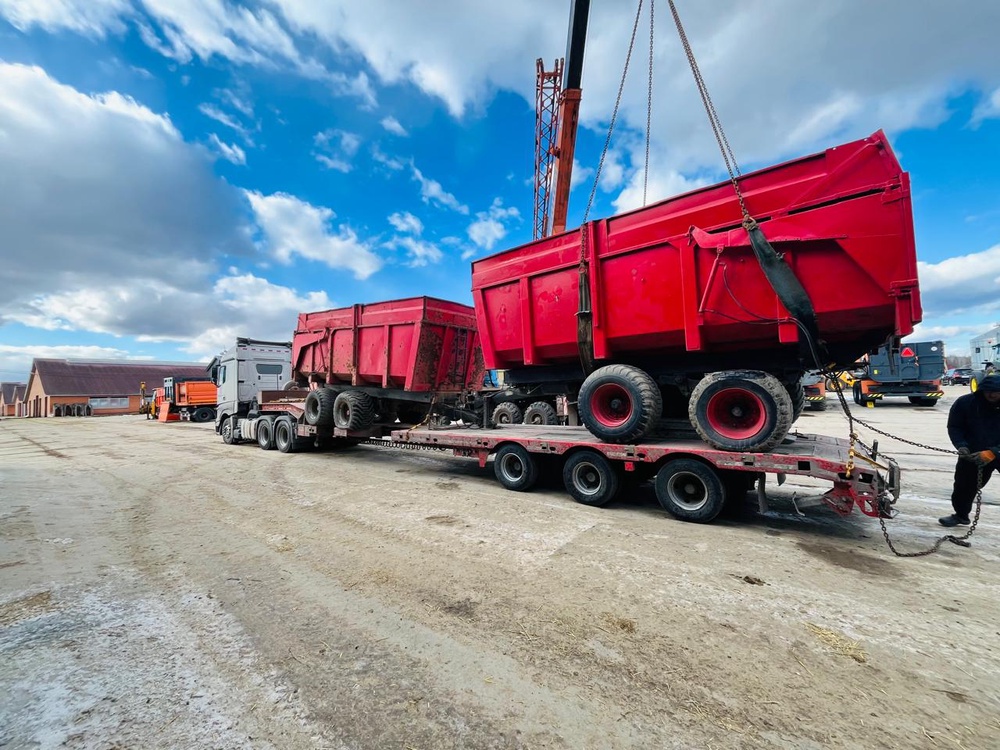 Услуга доставки негабаритных грузов